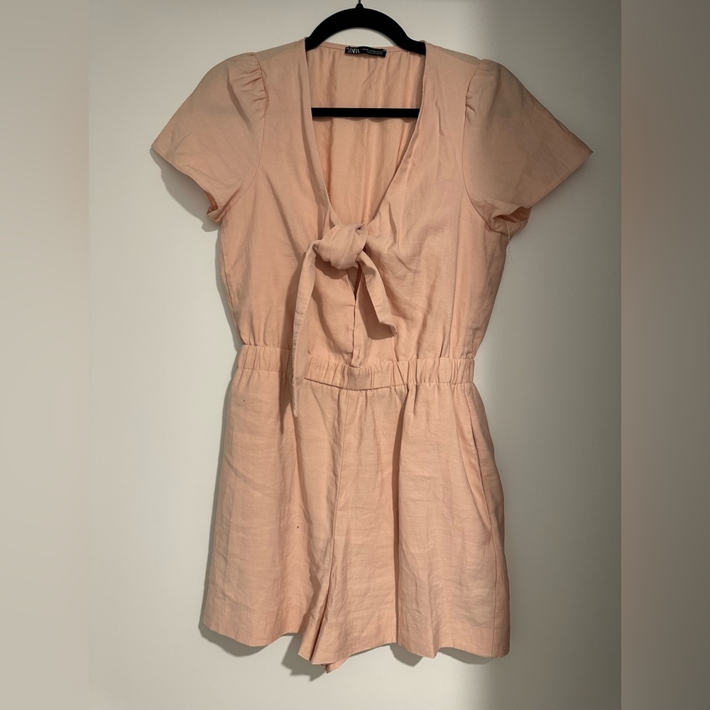 Zara Cotton Romper size S